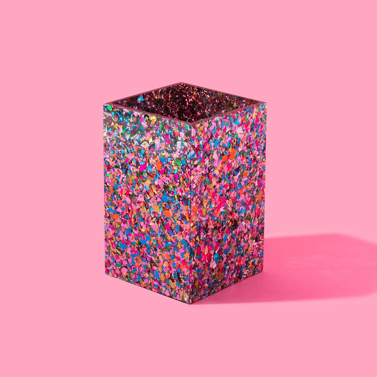 Confetti Acrylic Pen Cup