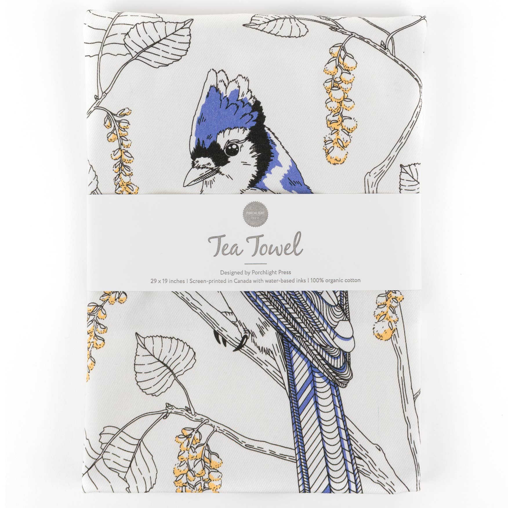 Tea Towel: Blue Jay