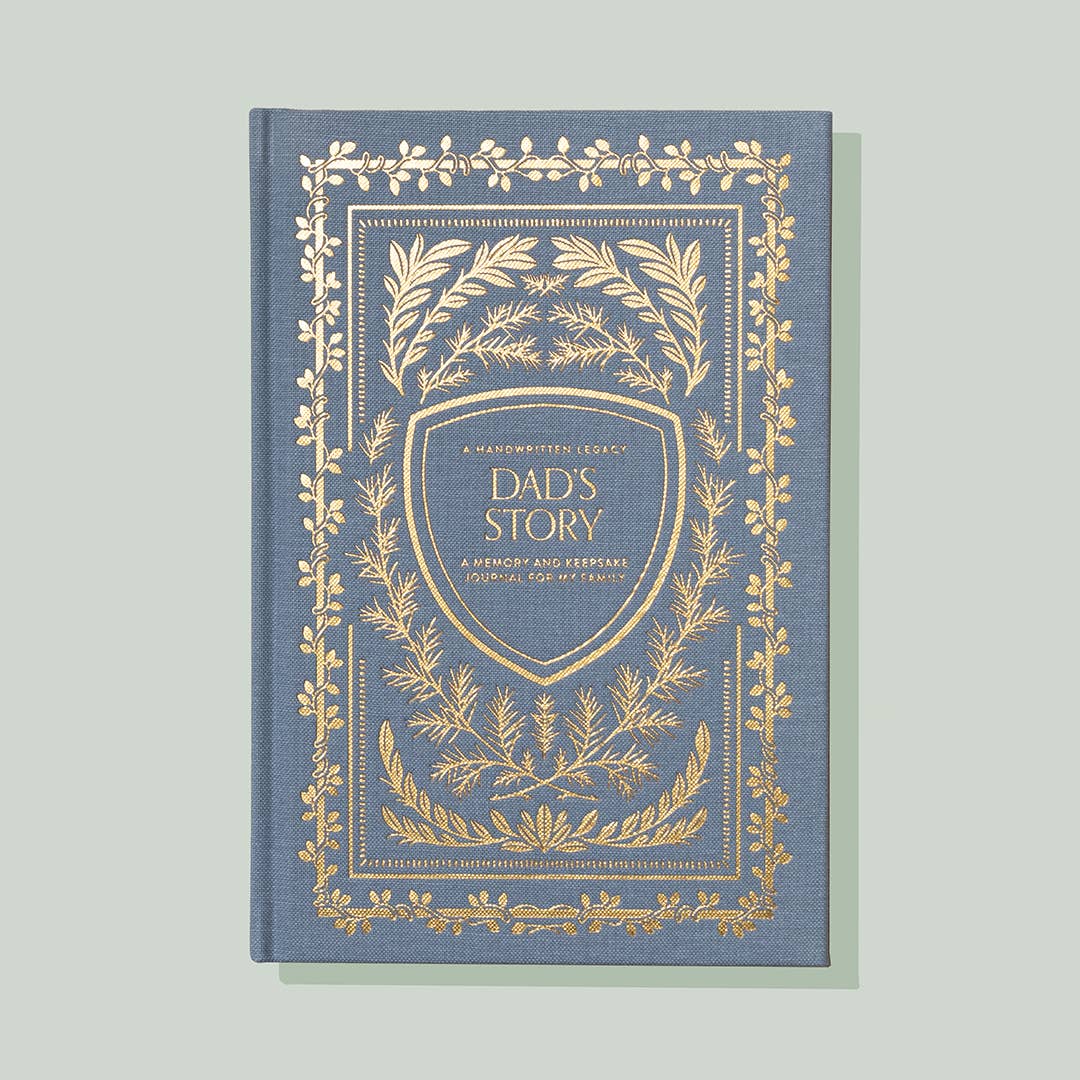 Journal: Keepsake Memory Book - Dad's Story